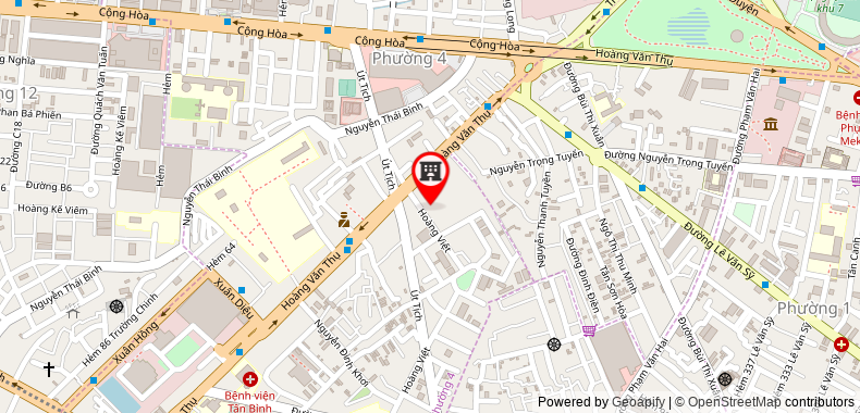 Map go to Lumiere Office Building Service Joint Stock Company