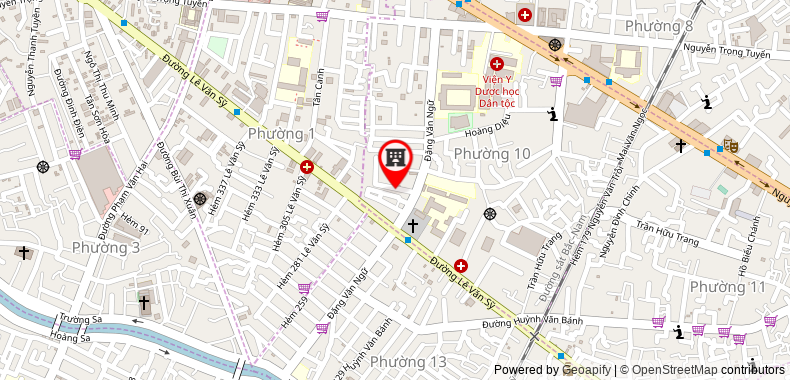 Map go to Nhat Duc Pharmaceutical Joint Stock Company