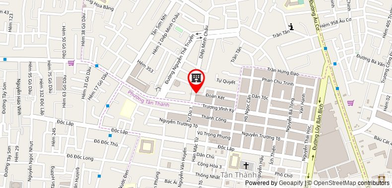 Map go to Sdt Service Trading Company Limited