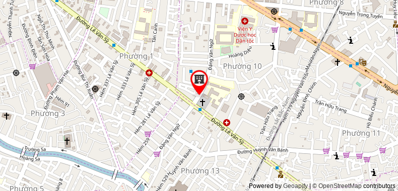 Map go to Huynh Duc Huu Limited Law Company