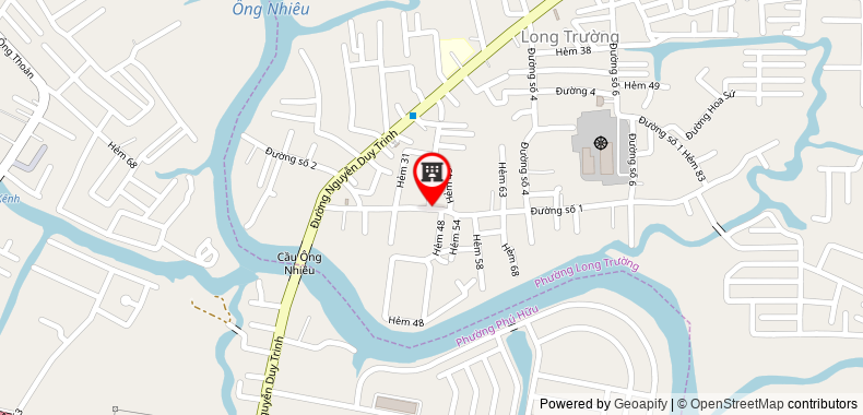 Map go to Khu Dan Cu Nam Khang Management Service Company Limited
