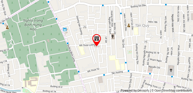 Map go to Dai Phong Refrigeration Engineering Joint Stock Company