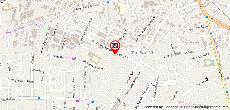 Map go to Le Tran Solutions Automations Joint Stock Company