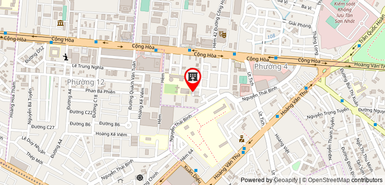 Map go to Steven Tran Trading & Production Company Limited