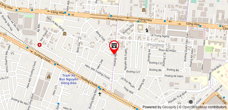 Map go to Pham Nguyen Services Trading Company Limited