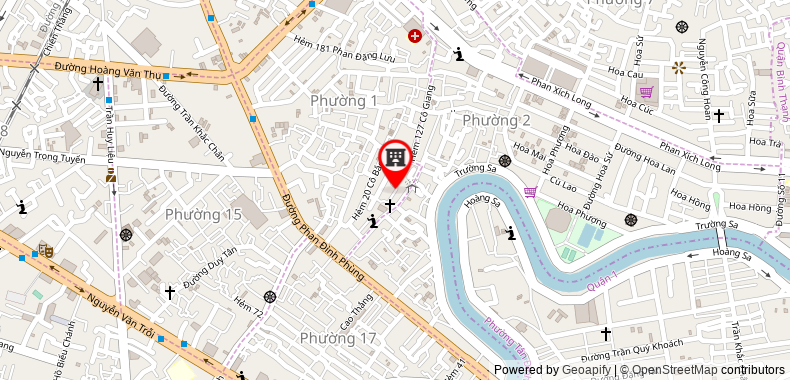 Map go to Thien An Interior Decoration Trading Investment Company Limited