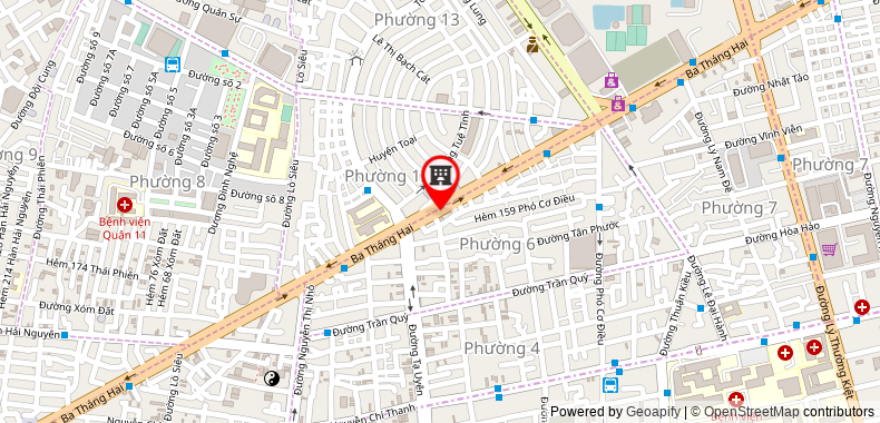Map go to Kim Thanh Vu Service Trading Production Company Limited