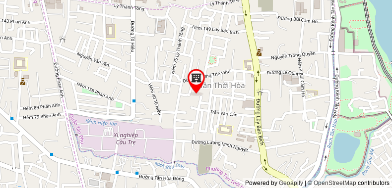 Map go to Bao Tien Technology Company Limited
