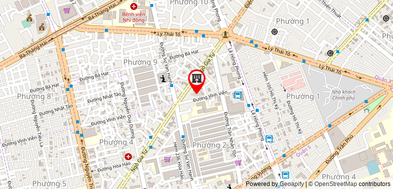 Map go to Toan Phat Tien Production Service Trading Company Limited