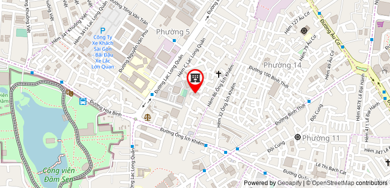 Bản đồ đến Công Ty TNHH In Phú Khang