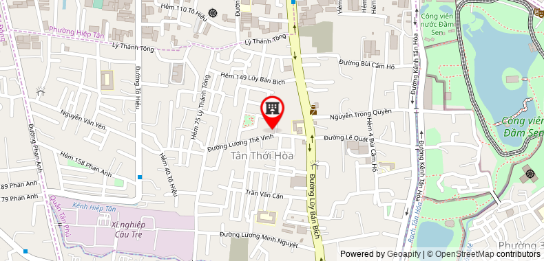 Map go to Phat Cuong Service Trading Company Limited