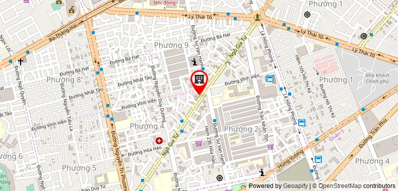Map go to Ngoc Oanh Trading Investment Company Limited