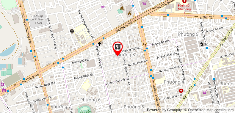 Map go to Han Thinh Garment Company Limited