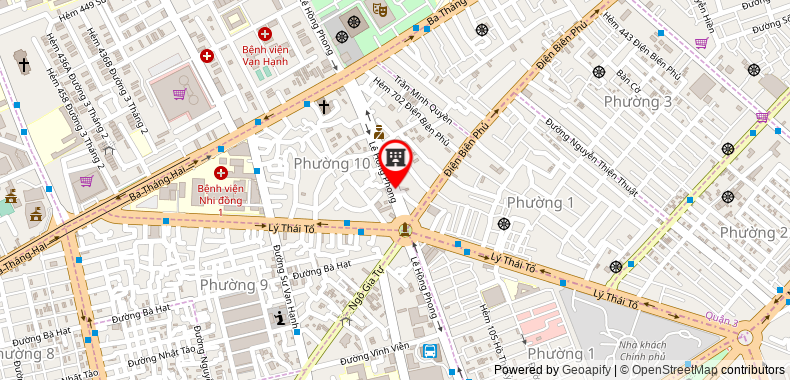 Bản đồ đến Công Ty TNHH Laser Sài Gòn