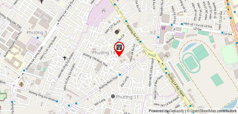 Bản đồ đến Công Ty TNHH Phú Trường Sài Gòn