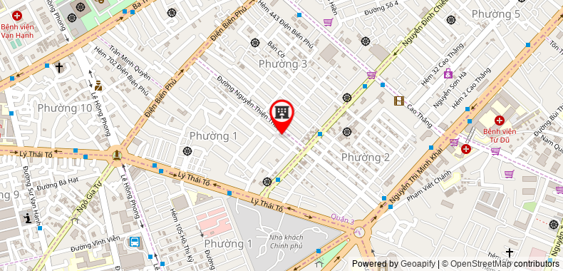 Map go to Toan Cau Valuation and Consultants Corporation
