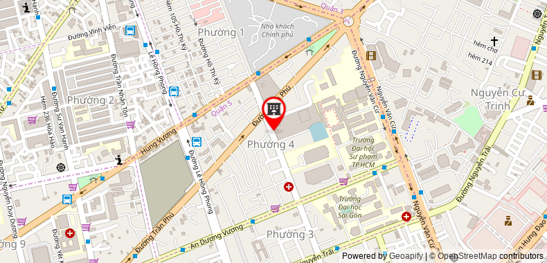 Map go to Phuong Dong Service Trading Co-operative
