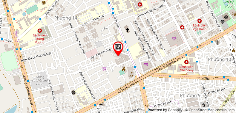Map go to Peace Food VietNam Joint Stock Company