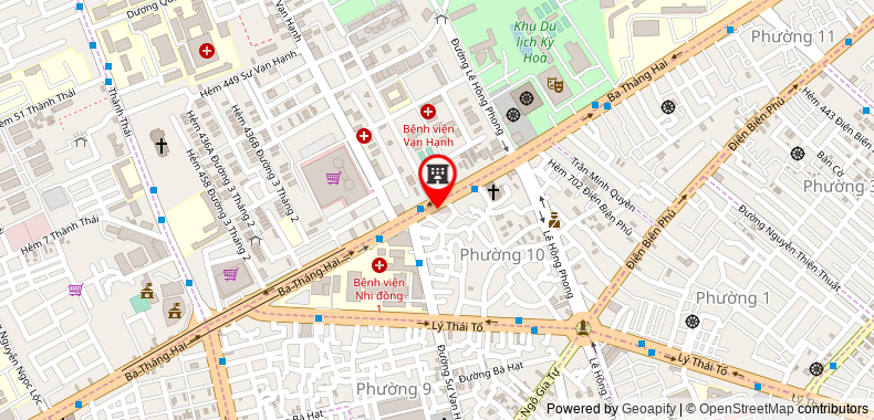 Map go to Phuc Khang Long TM DV Xnk Company Limited