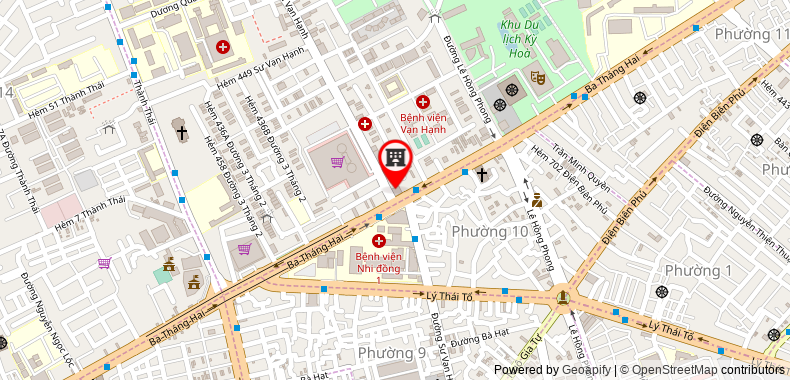 Bản đồ đến Công Ty TNHH Sản Xuất Thương Mại Dịch Vụ Khoa Thanh Phát
