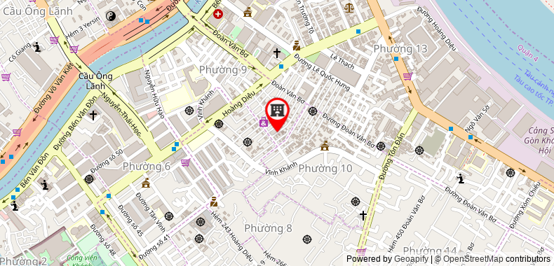 Bản đồ đến Công Ty TNHH TM DV Điện Tử Kiến Phong