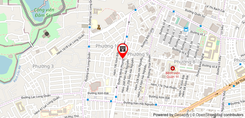 Map go to Ngo Multimedia Communication Entertainment Company Limited