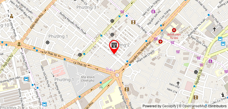 Map go to Nam Thai Binh Service Trading Company Limited