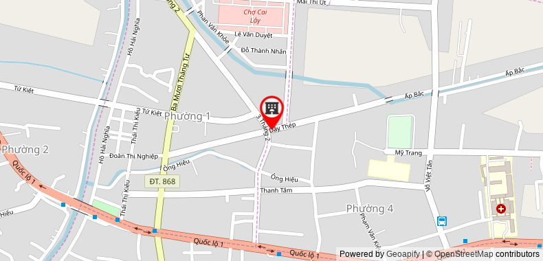 Map go to Hoang Phuong Real-Estate Company Limited