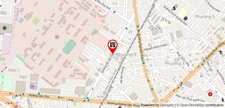 Map go to TM-DV Nam Chau Advertising Investment Joint Stock Company