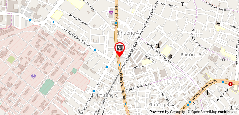 Map go to Phu Khang Development & Trading Company Limited