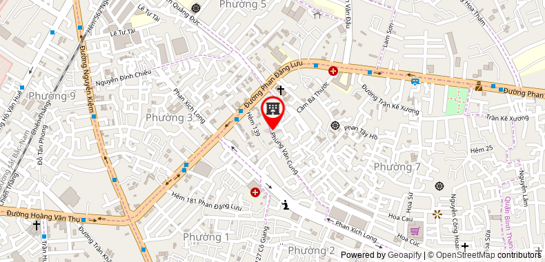 Map go to Hoa Binh Art Service Company Limited