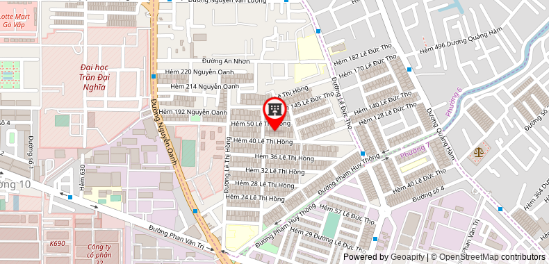 Map go to Vehicle Technical Inspection Joint Stock Company