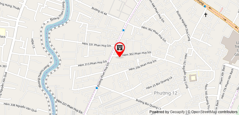 Map go to Thanh Do Construction And Investment Joint Stock Company