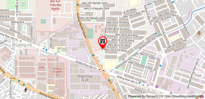 Map go to Tc Enterprise Development Training And Training Joint Stock Company