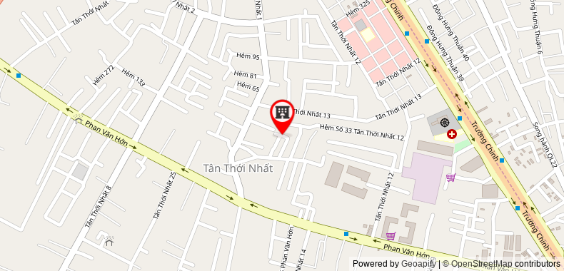Map go to Nhat Bach Trading Production Company Limited