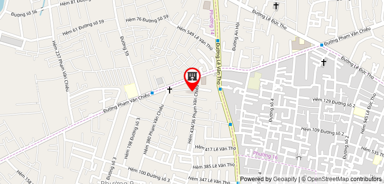 Map go to Gap Trading Production Company Limited