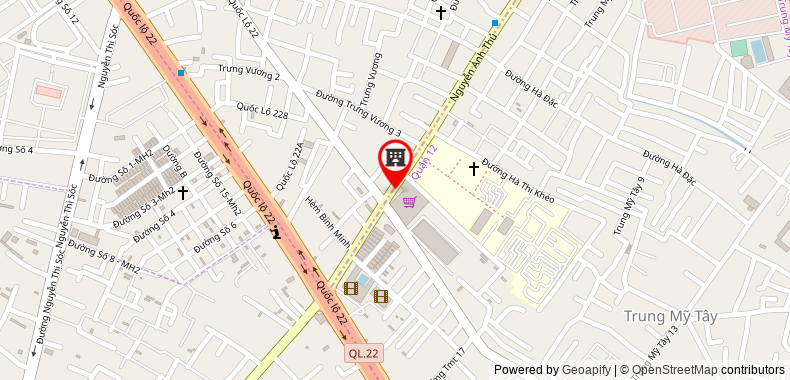Map go to Goldbio Thien Tan Company Limited