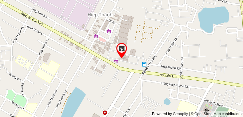 Map go to Nganh Khuong Duy Apparel Import Export Trading Service Production Company Limited