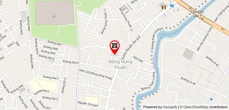 Map go to Dai Thanh Cong Laundry Company Limited
