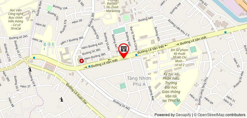 Map go to Viet Sg Construction Investment Design Joint Stock Company