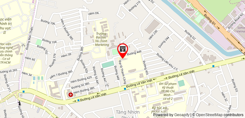 Map go to Khanh Huy Transportation Service Company Limited