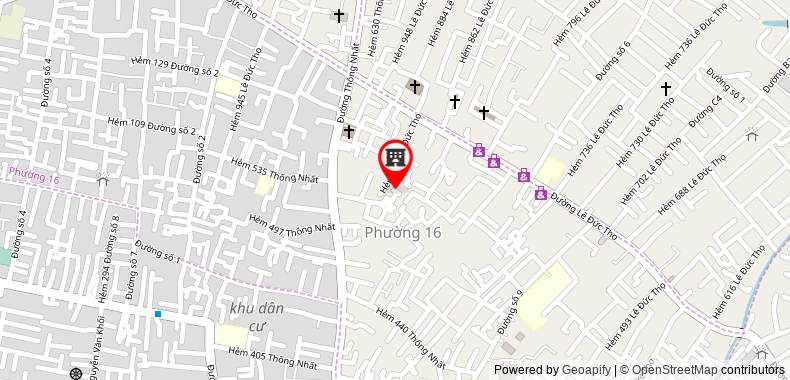 Map go to Pham Vu Advertising Company Limited