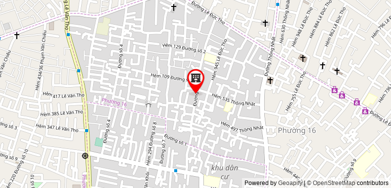Map go to Kt Phuong Nam Service Trading Company Limited