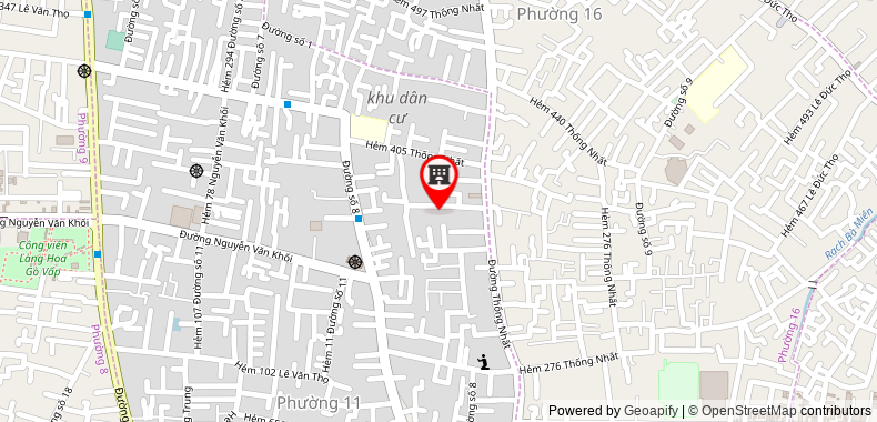 Map go to Phong Phu Printing Trading Company Limited