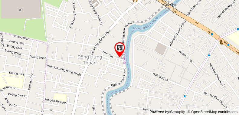 Map go to Tan Nhat Huy Trading And Production Company Limited
