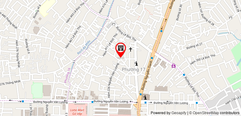 Map go to Thien Ngu Service Trading Company Limited
