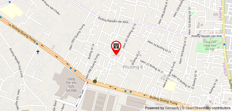 Map go to Saigon Pho Company Limited