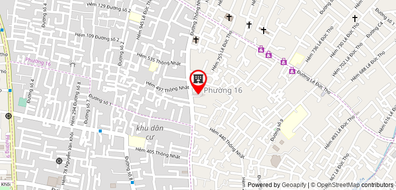 Map go to Ho Huy Hung Company Limited