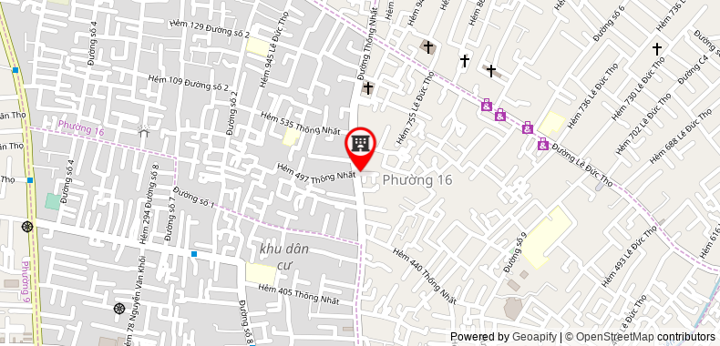 Map go to Gio Cha Lien Huong Private Enterprise