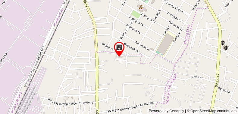 Map go to Kieu Loc Phat Company Limited